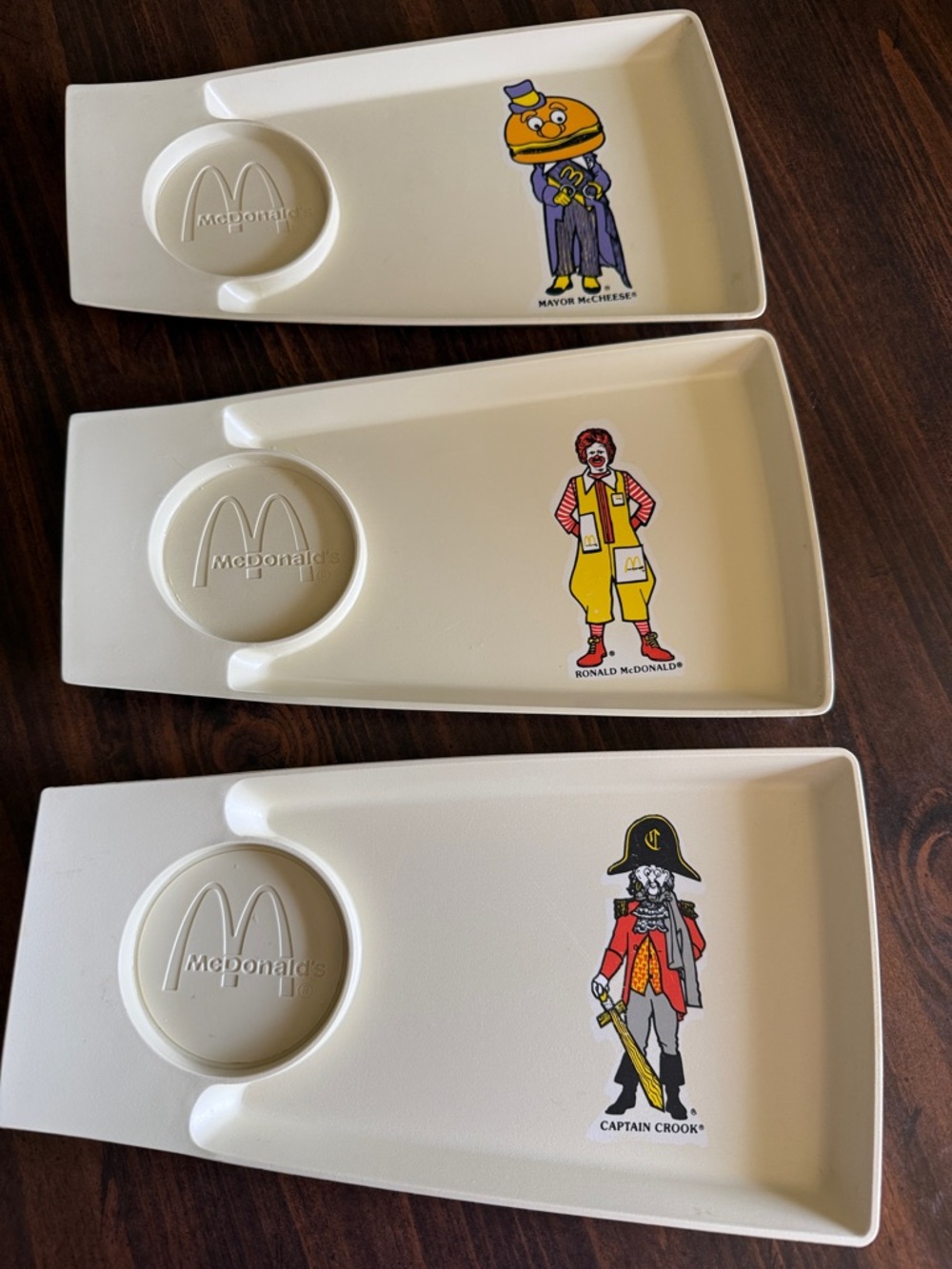 Vintage McDonald’s Character Trays